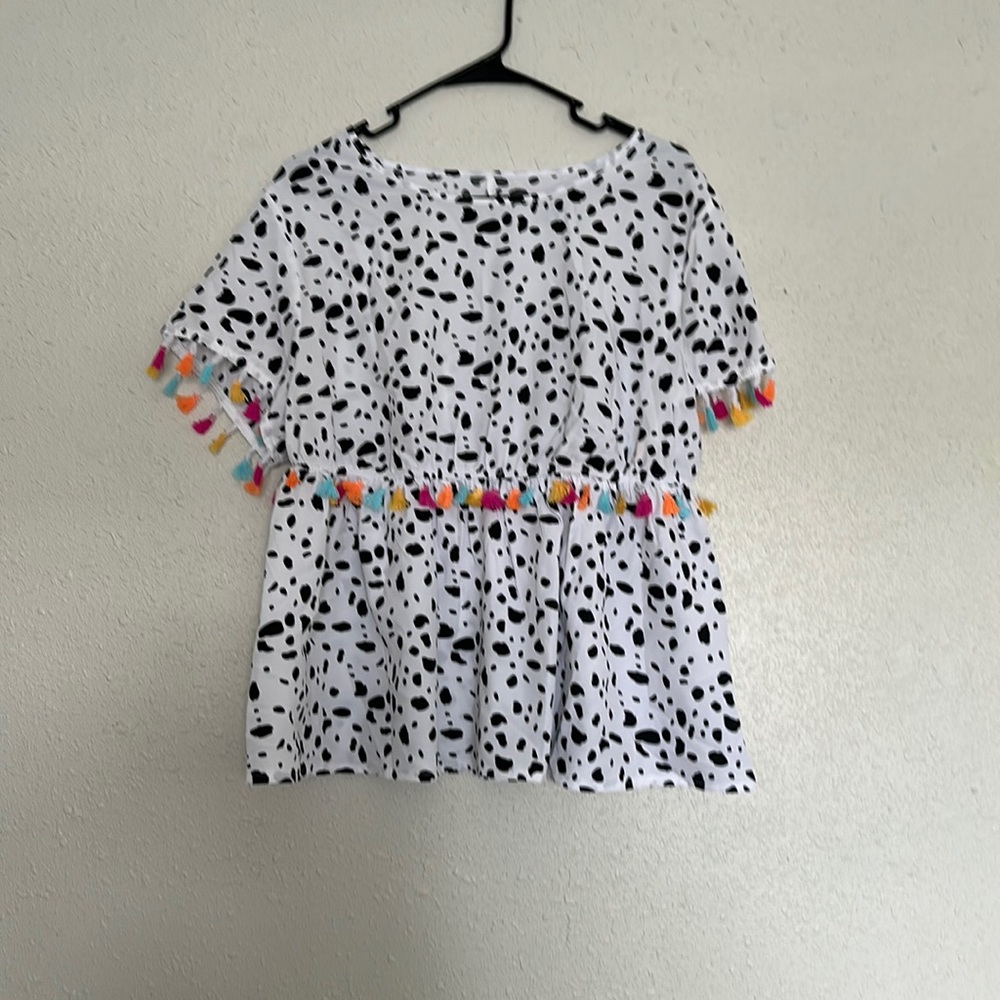 Super cute women’s top! 1XL. Cinched waistline. SHEIN.